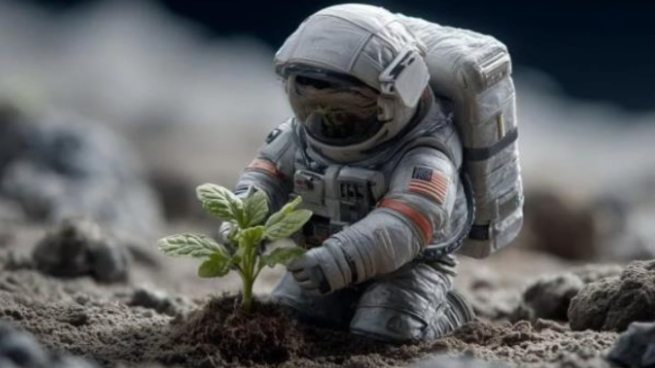 Bilim insanları açıkladı! Ay'da tarım başlıyor mu?