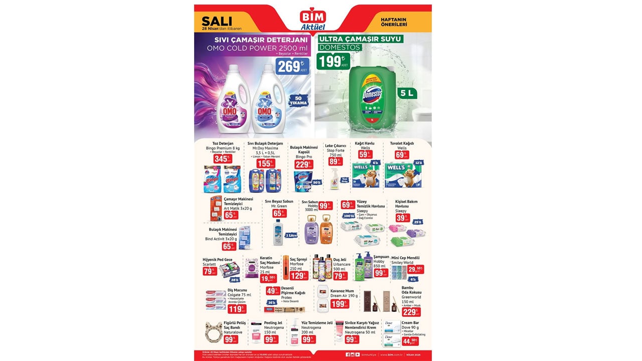 Foto - BİM 28 Nisan 2026 Aktüel Kataloğu: Haftanın önerilen ürünleri yayında!