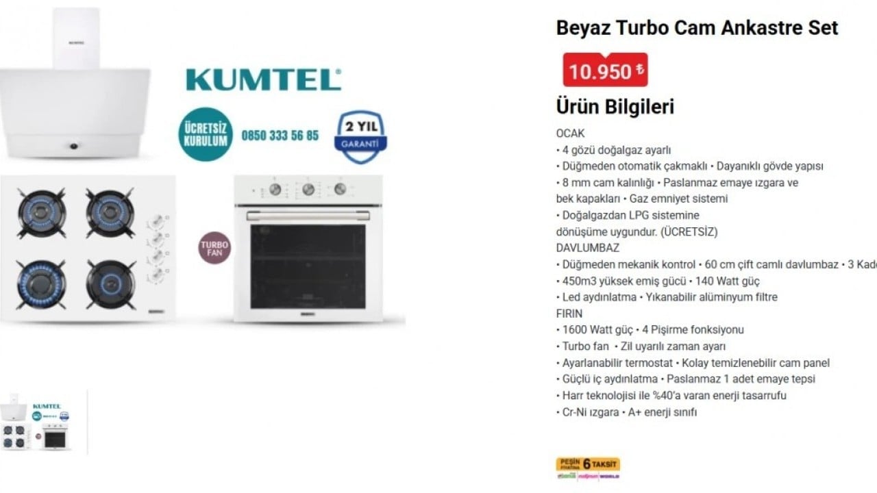 Foto - BİM müjdeyi verdi: 10 bin 550 liraya fırın geliyor