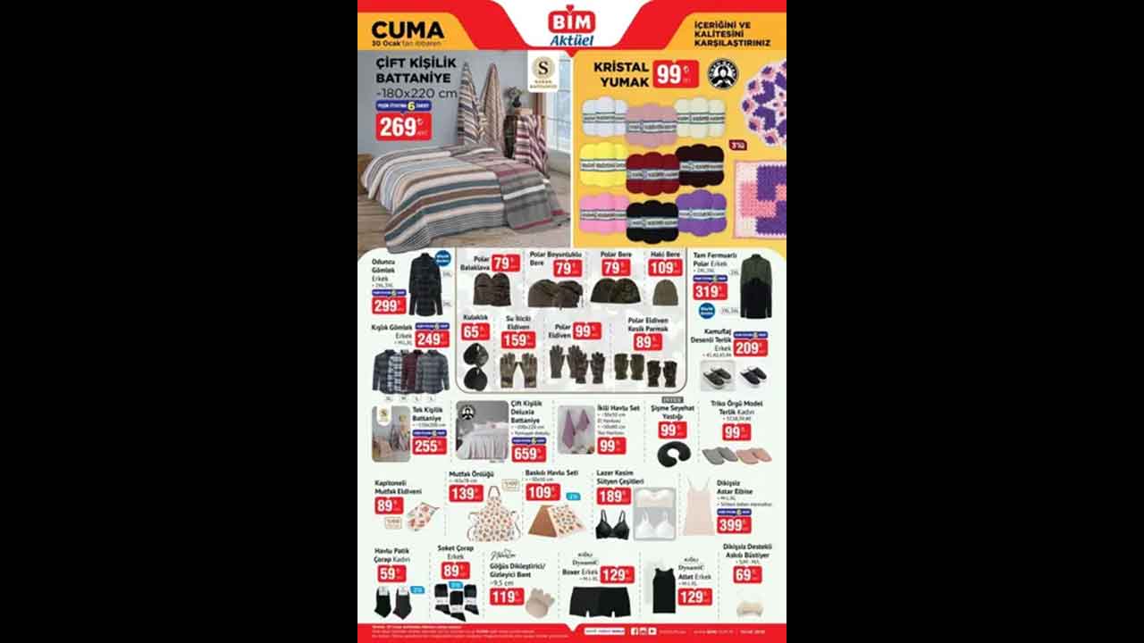 Foto - BİM'de bu cuma büyük fırsat günü! 30 Ocak aktüel ürünler listesi yayınlandı