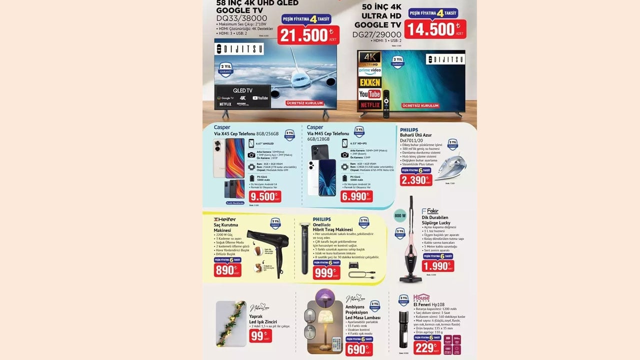 Foto - BİM’in yeni kataloğu yayımlandı! Bu fırsatlar kaçmaz