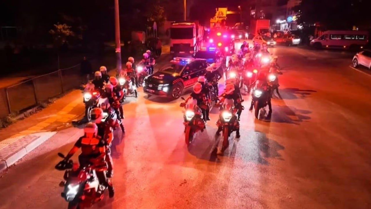 Bin polisle operasyon Bursa’da suça ve suçluya göz açtırılmıyor