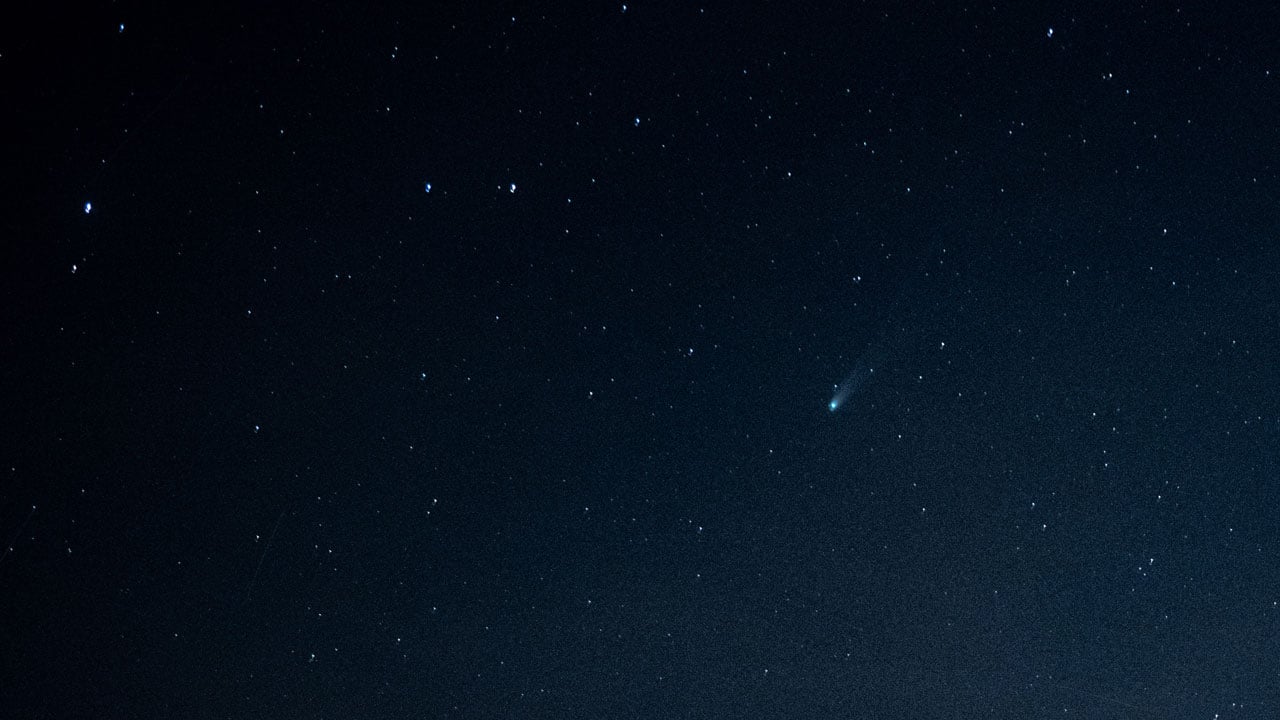 Foto - Bin yılın misafiri gökyüzünde! Lemmon Kuyruklu Yıldızı Çekya semalarında büyüledi
