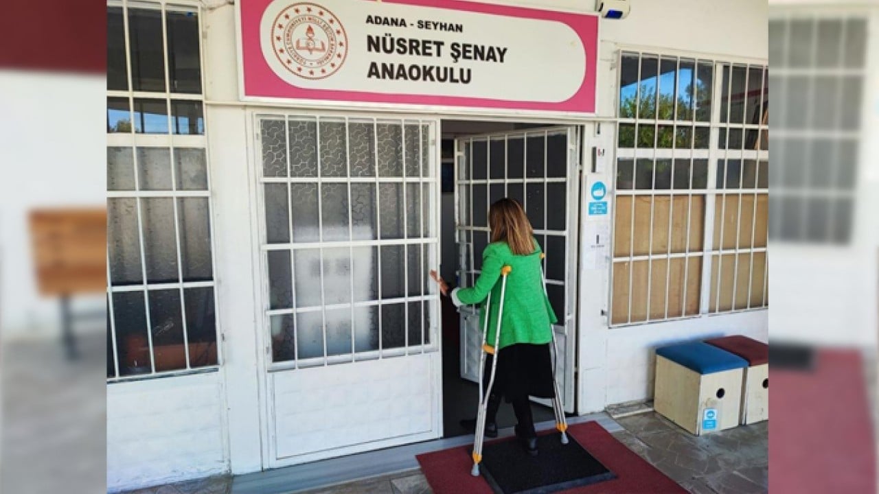 Foto - Bir başarı hikâyesi! Doğuştan koltuk değneğine mahkûmdu, yılmadı öğretmen oldu