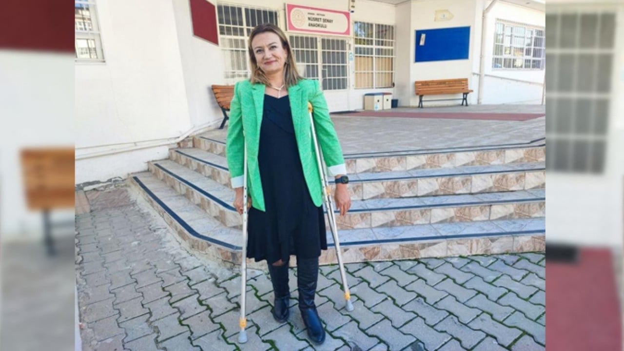 Foto - Bir başarı hikâyesi! Doğuştan koltuk değneğine mahkûmdu, yılmadı öğretmen oldu
