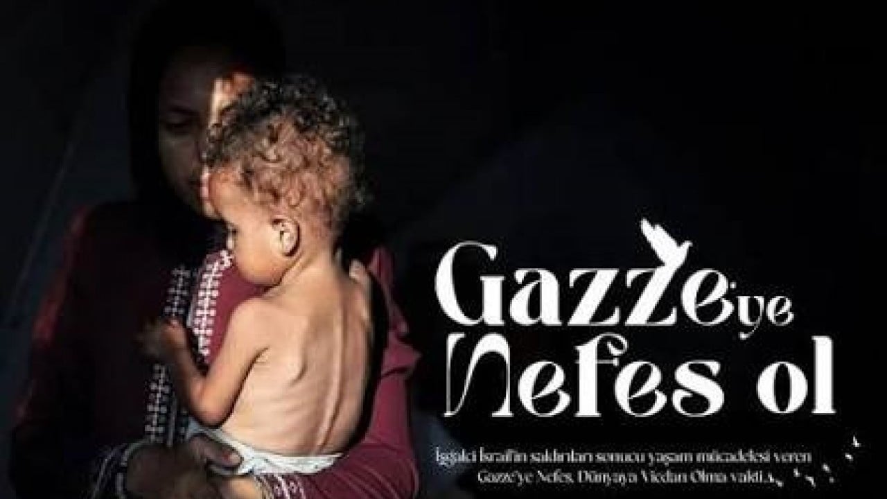Gazze'ye Bir el de sen uzat