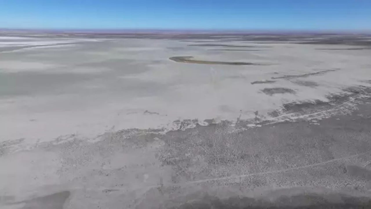 Foto - Bir göl daha kuruyarak yok oldu