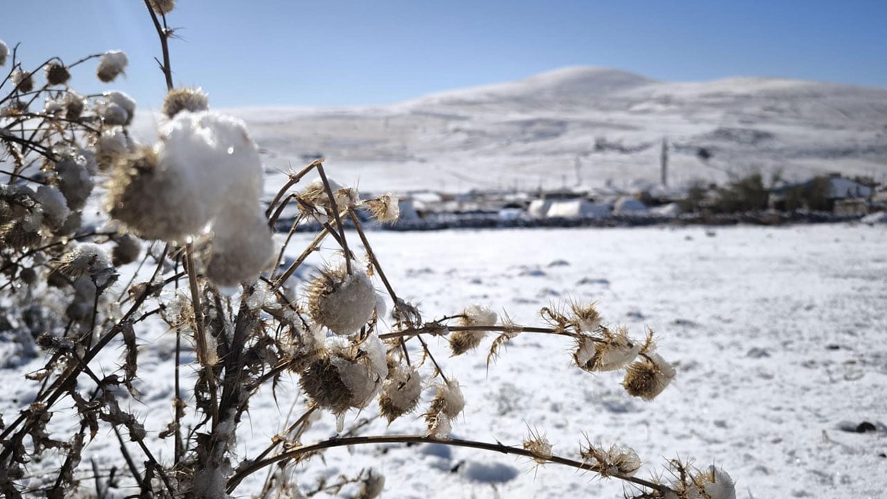 Foto - Bir günde mevsim değişti! Doğu’nun zirveleri beyaza büründü