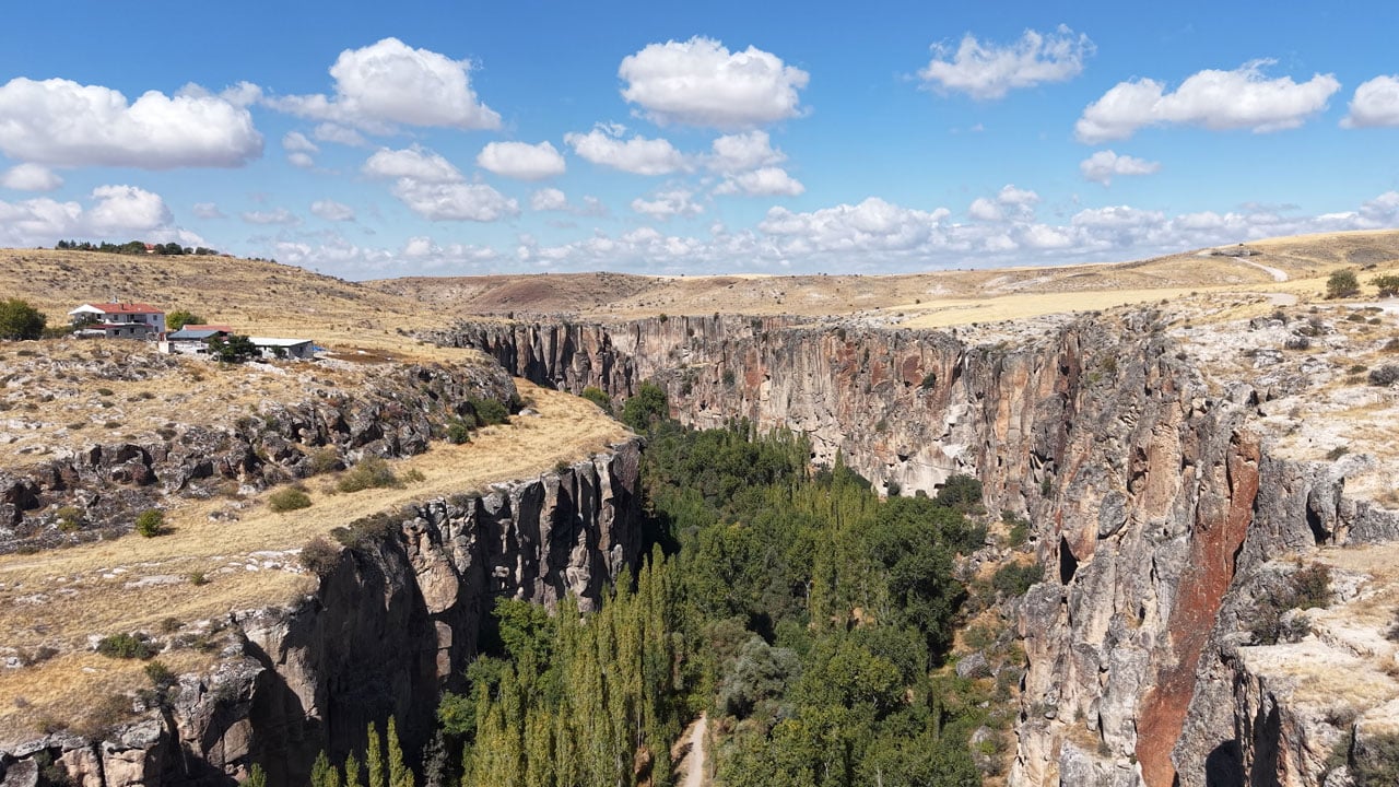 Foto - Bir kez gören bir daha unutamıyor! Ihlara Vadisi’nin masalsı güzelliği