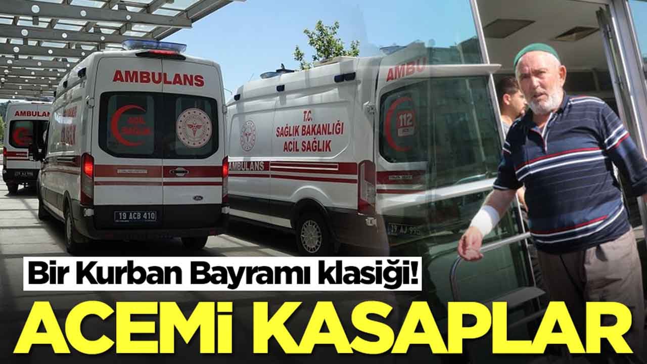 Bir Kurban Bayramı klasiği: Acemi kasaplar