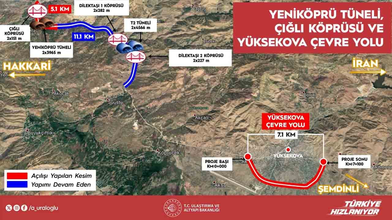 Foto - Bir zamanlar ‘girilmez’ deniliyordu: Şimdi köprüler ve tüneller yükseliyor