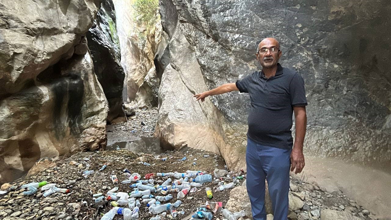 Foto - Bir zamanlar şelaleydi… Şimdi kupkuru bir vadi! 