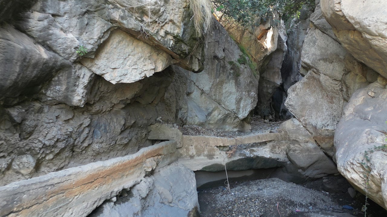 Foto - Bir zamanlar şelaleydi… Şimdi kupkuru bir vadi! 