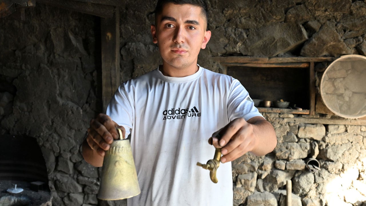 Foto - Bir zanaatten öte miras! Gümüşhane’nin eski muslukları Avrupa’yı büyülüyor