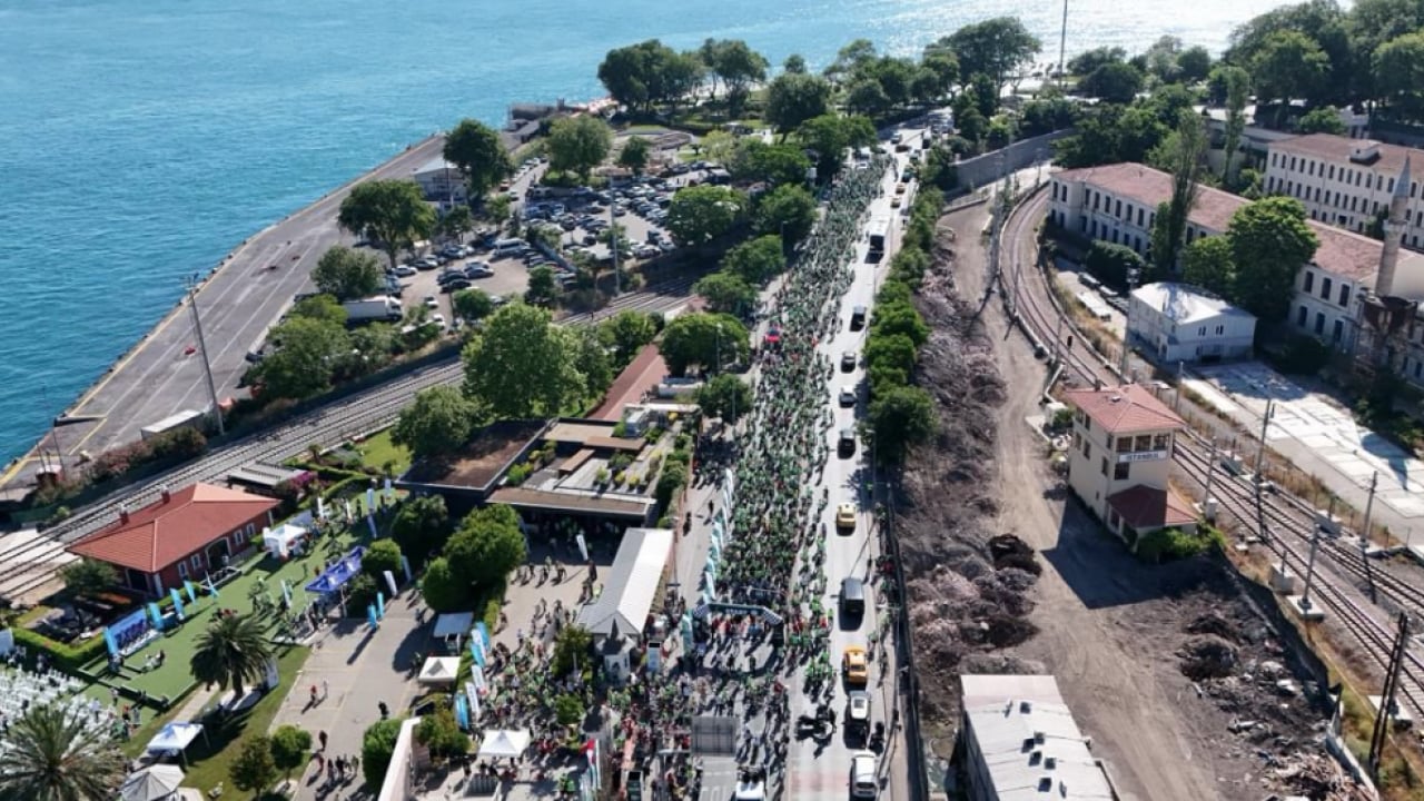 Foto - Bisiklet turu ve milli maç heyecanı Yeşilay'da yaşandı...