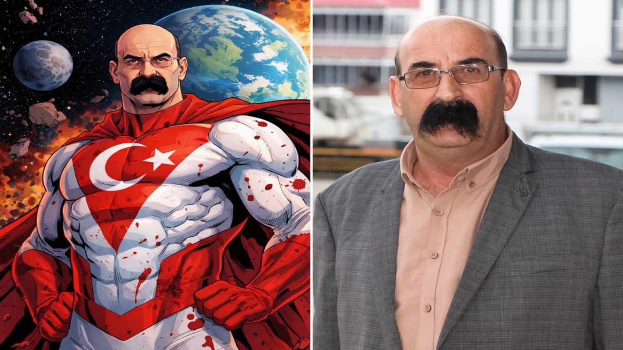 Bıyıklarıyla dünyayı sallayan parti ilçe başkanı konuştu! Gençlik hali de olay oldu