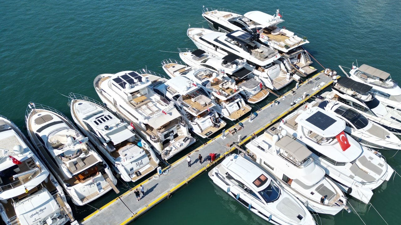 Foto - Boat Show kapılarını açtı! Lüks yatlar görücüye çıktı