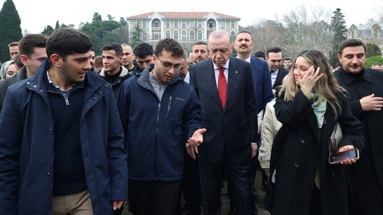 Foto - Boğaziçili gençlerden Erdoğan’a sürpriz!