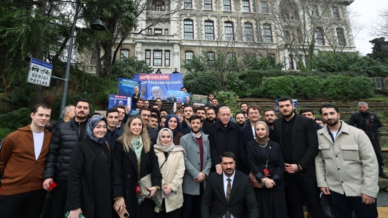 Foto - Boğaziçili gençlerden Erdoğan’a sürpriz!