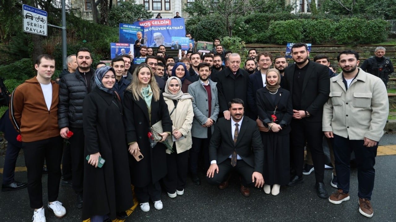 Foto - Boğaziçili gençlerden Erdoğan’a sürpriz!