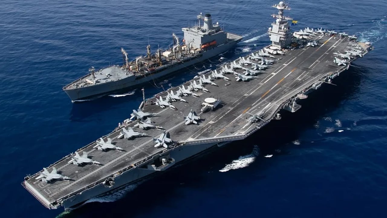 Foto - Bölgede gerilim: ABD, Karayipler’de gemiye el koydu! Skandal karar... ABD Donanması gemilerin peşinde! 