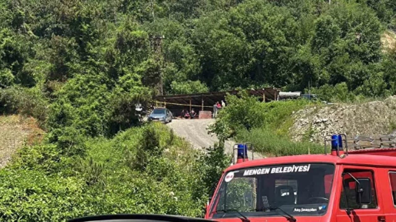 Foto - Bolu'da maden ocağında göçük: Bir işçi toprak altında kaldı! Kurtarma çalışmaları sürüyor