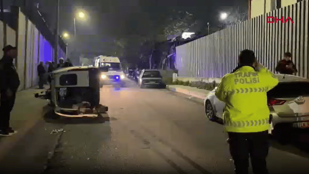 Foto - Böyle kepazelik olmaz! Önce kaza yaptı sonra polise bıçak çekti