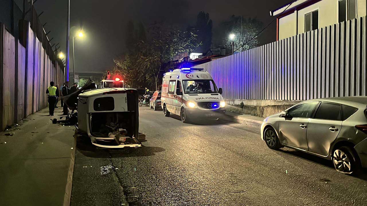 Foto - Böyle kepazelik olmaz! Önce kaza yaptı sonra polise bıçak çekti