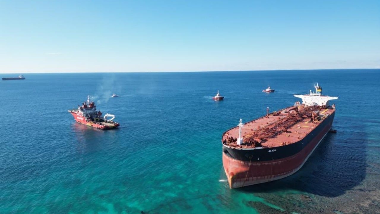 Foto - Bozcaada'da tanker kurtarma operasyonu