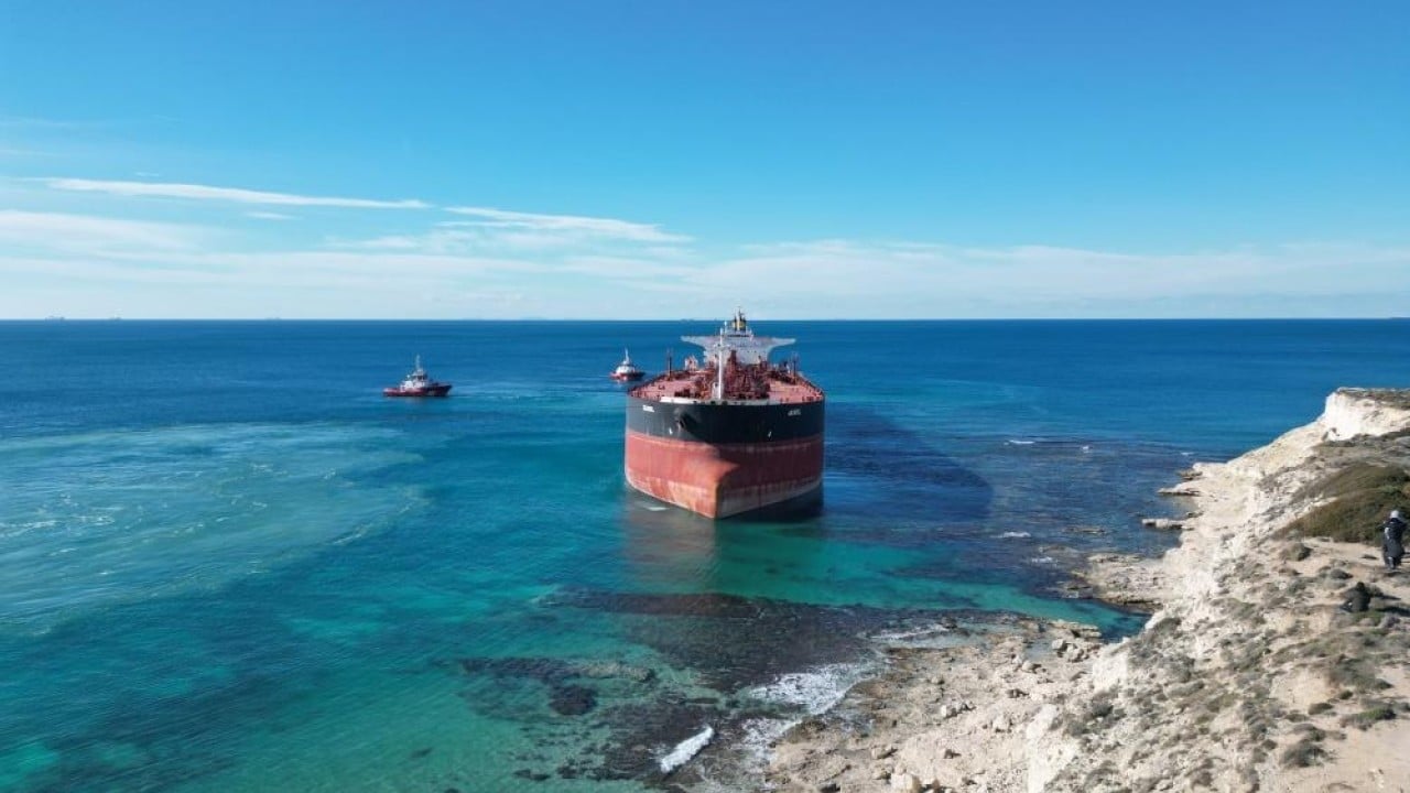 Foto - Bozcaada'da tanker kurtarma operasyonu