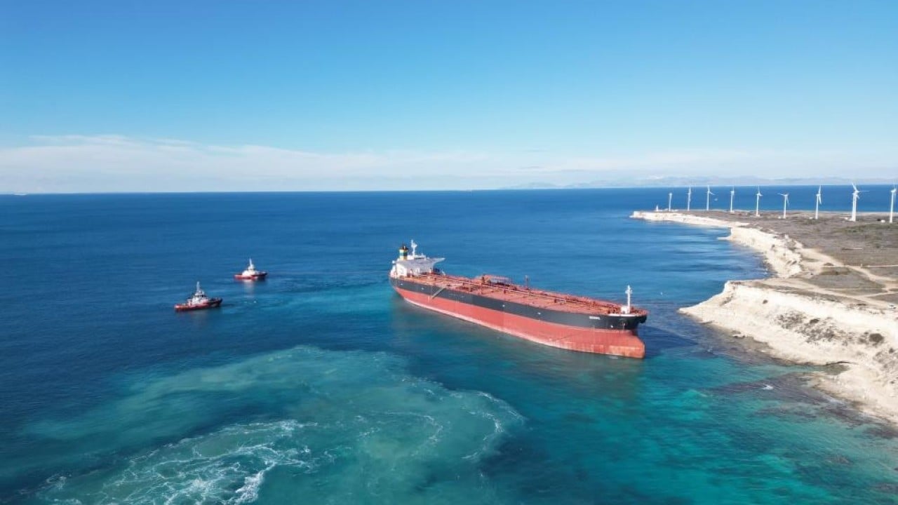 Foto - Bozcaada'da tanker kurtarma operasyonu