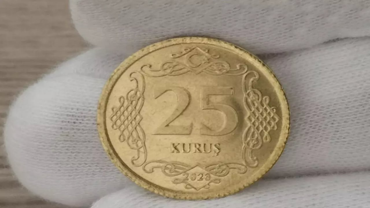 Foto - Bu 25 kuruşlar 34 bin TL ediyor! Elinde bulunan, servet sahibi oldu
