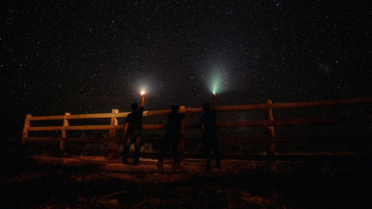 Foto - Bu akşam gökyüzü bayram yeri gibi