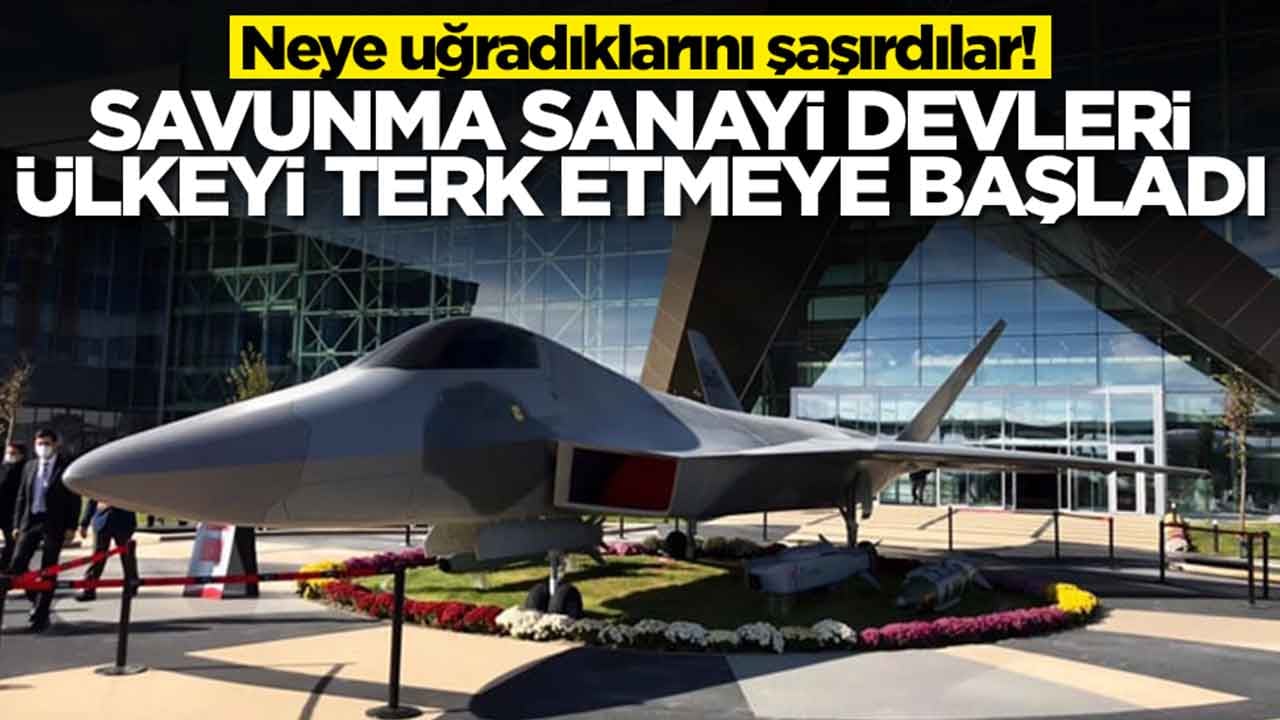 Bu beklenmiyordu:: Savunma sanayi devleri ülkeden kaçmaya başladı
