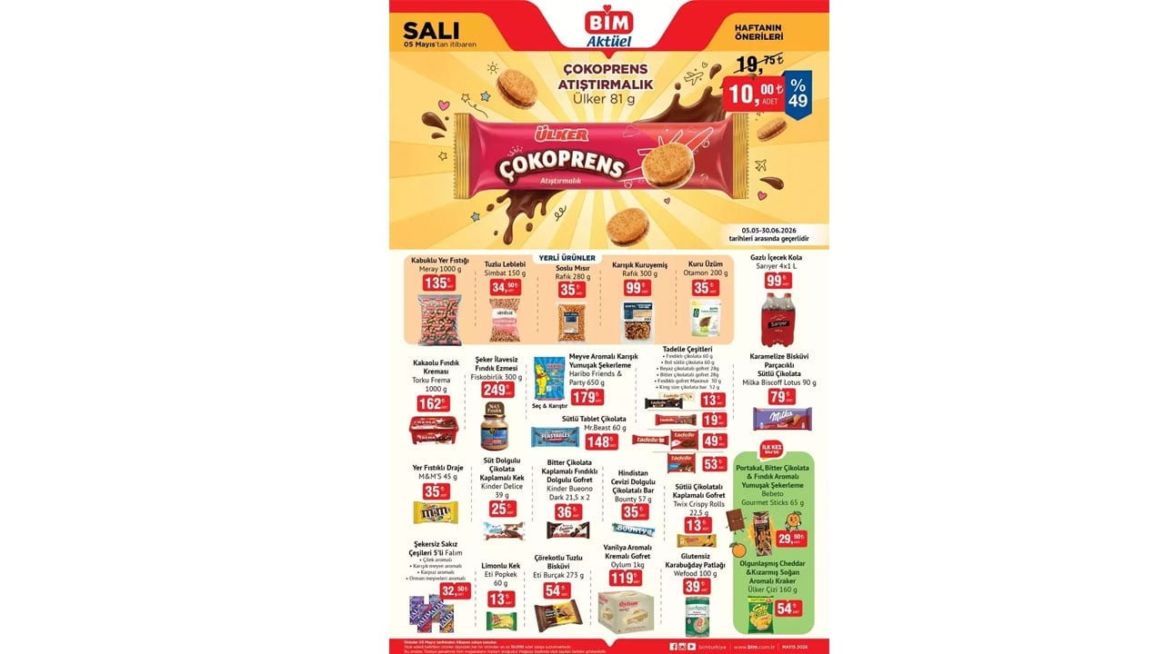 Foto - Bu fırsat rüzgarı tüm dengeleri bozacak! BİM'de 28 Mayıs-1 Nisan indirimleri belli oldu