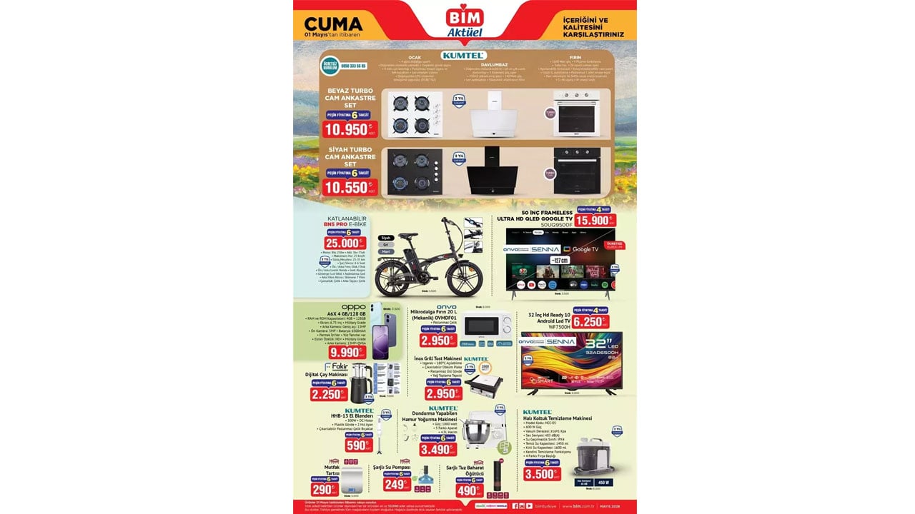 Foto - Bu fırsat rüzgarı tüm dengeleri bozacak! BİM'de 28 Mayıs-1 Nisan indirimleri belli oldu