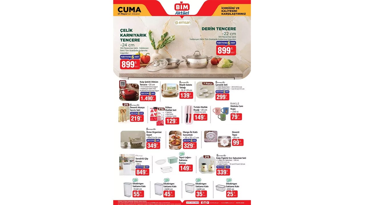 Foto - Bu fırsat rüzgarı tüm dengeleri bozacak! BİM'de 28 Mayıs-1 Nisan indirimleri belli oldu