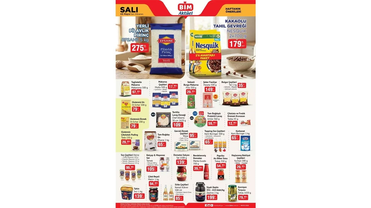 Foto - Bu fırsat rüzgarı tüm dengeleri bozacak! BİM'de 28 Mayıs-1 Nisan indirimleri belli oldu