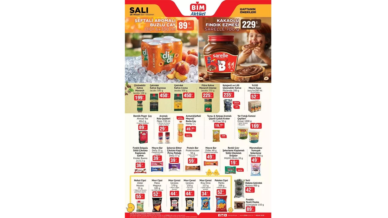 Foto - Bu fırsat rüzgarı tüm dengeleri bozacak! BİM'de 28 Mayıs-1 Nisan indirimleri belli oldu