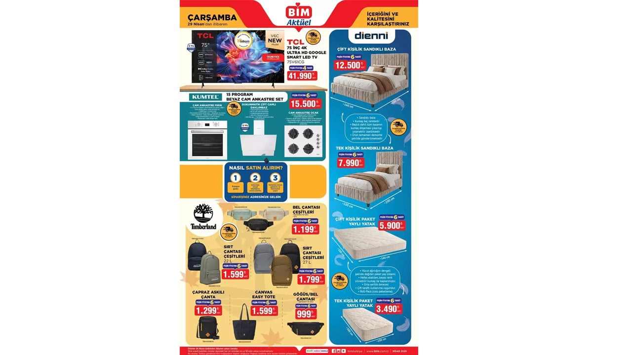 Foto - Bu fırsat rüzgarı tüm dengeleri bozacak! BİM'de 28 Mayıs-1 Nisan indirimleri belli oldu