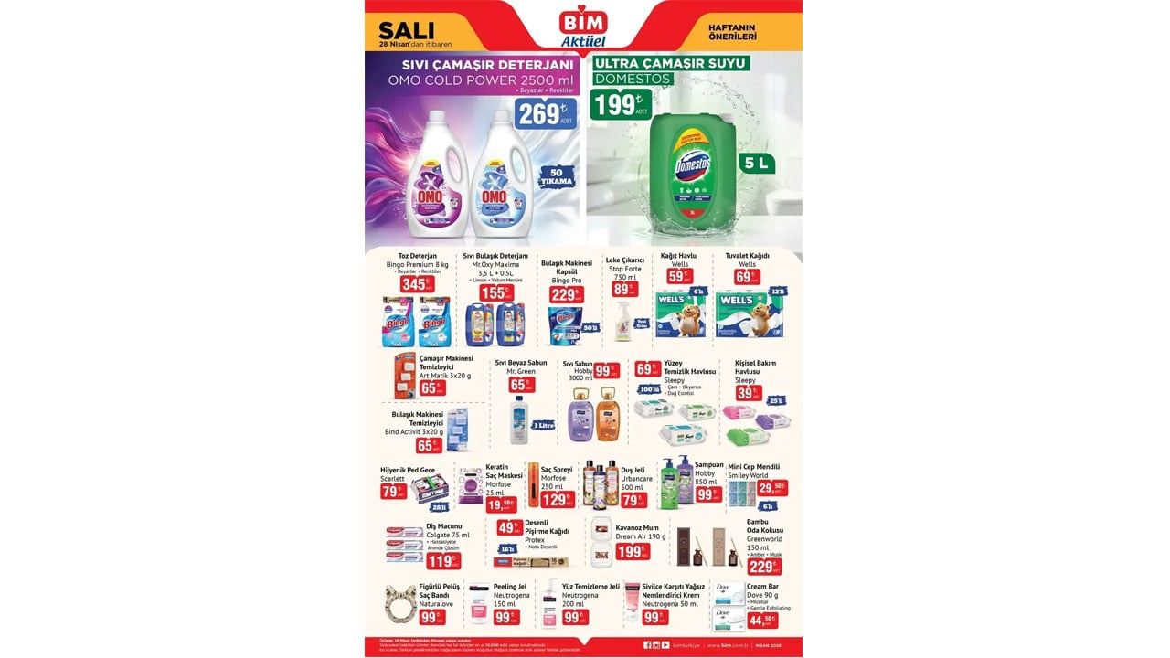 Foto - Bu fırsat rüzgarı tüm dengeleri bozacak! BİM'de 28 Mayıs-1 Nisan indirimleri belli oldu