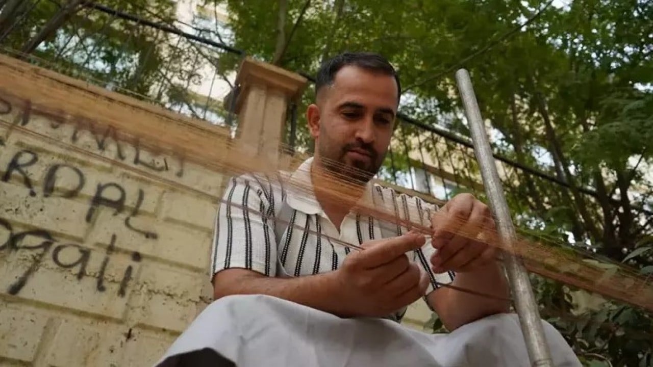 Foto - Bu gelenek Mezopotamya'nın köklü geçmişine uzanıyor! Şal-şepik kumaşını hazırlamak için 12 bin adım atıyorlar