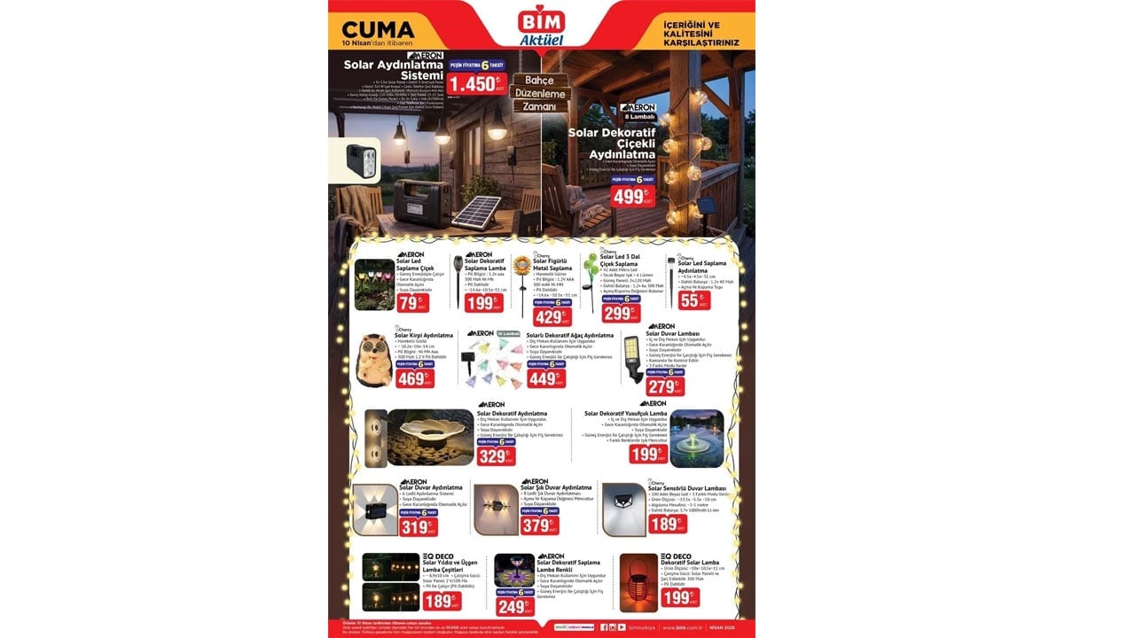 Foto - Bu hafta indirim rüzgarı başlıyor! BİM'de 10 Nisan Cuma günü dev indirimler