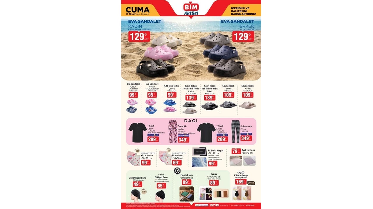 Foto - Bu hafta indirim rüzgarı başlıyor! BİM'de 10 Nisan Cuma günü dev indirimler