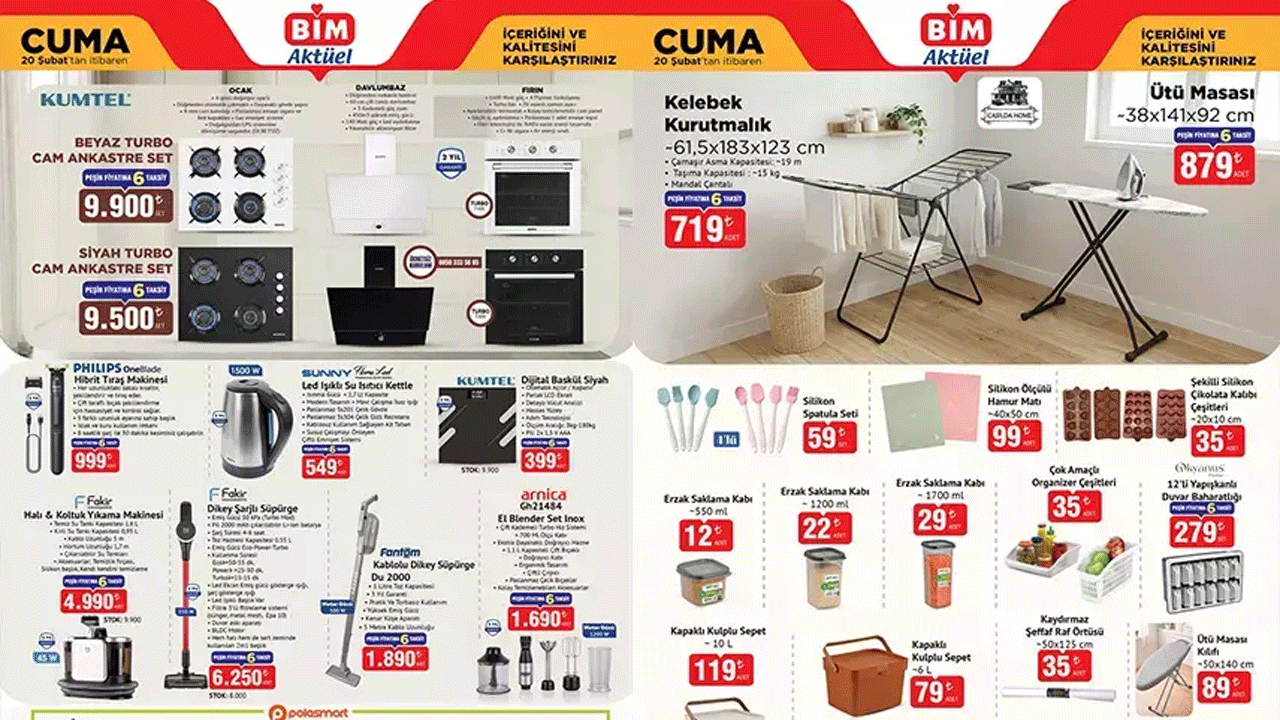 Foto - Bu hafta neler var neler! BİM'de 17-20 Şubat indirimleri açıklandı