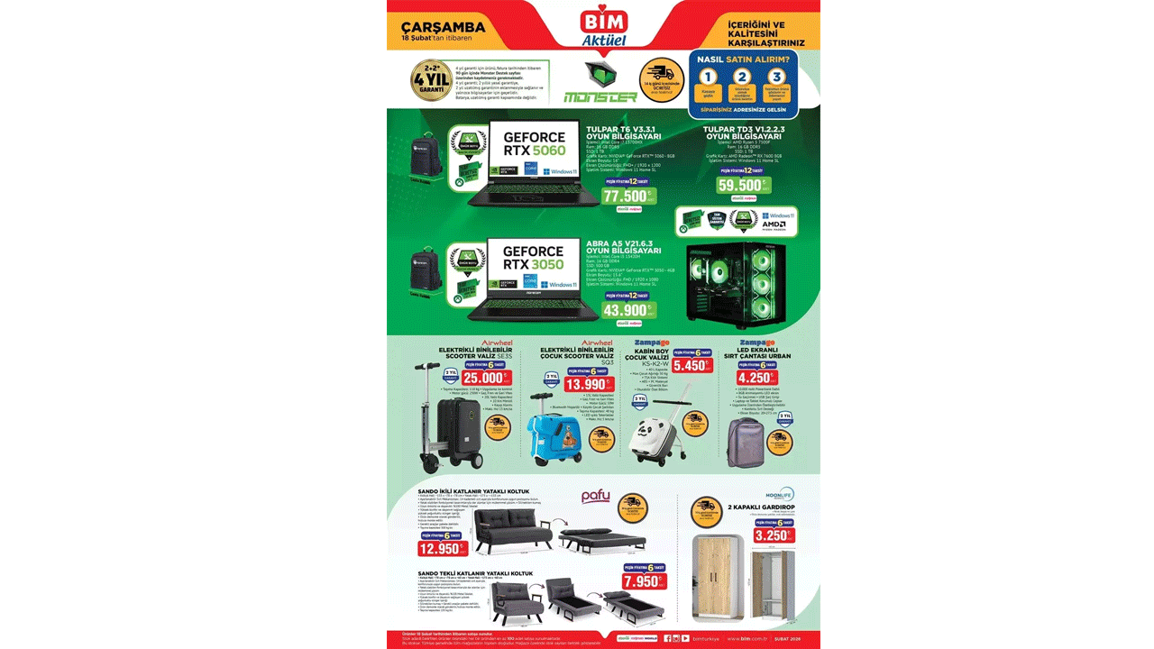 Foto - Bu hafta neler var neler! BİM'de 17-20 Şubat indirimleri açıklandı