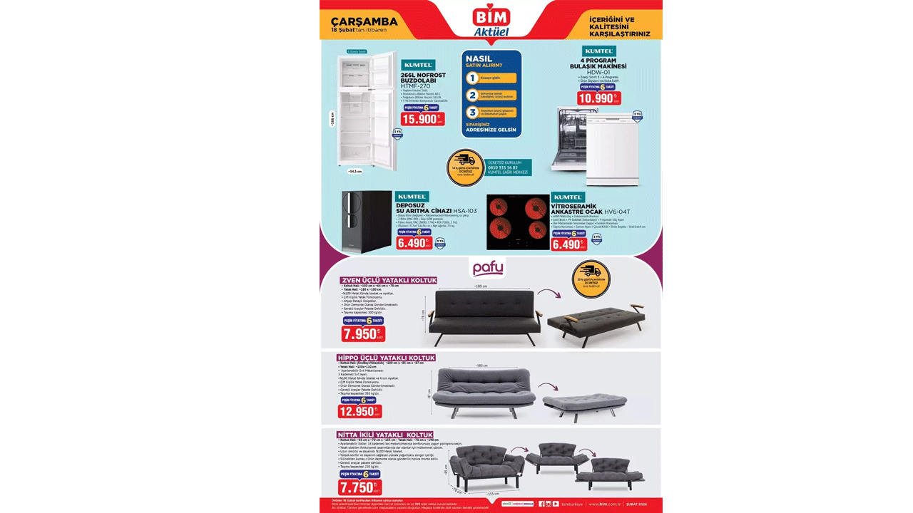 Foto - Bu hafta neler var neler! BİM'de 17-20 Şubat indirimleri açıklandı