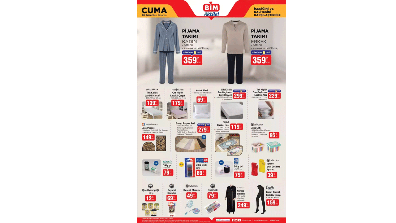 Foto - Bu hafta neler var neler! BİM'de 17-20 Şubat indirimleri açıklandı