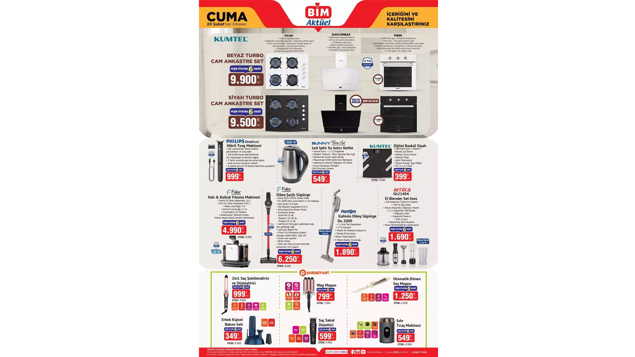 Foto - Bu hafta neler var neler! BİM'de 17-20 Şubat indirimleri açıklandı
