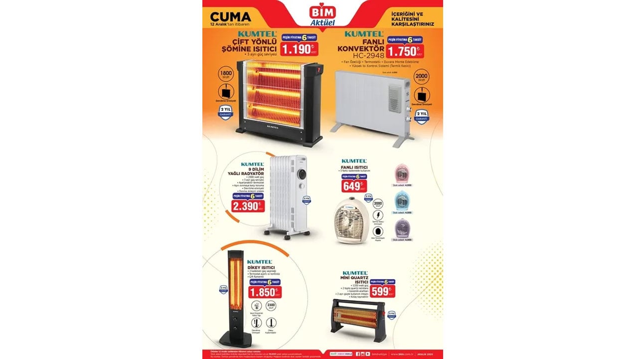 Foto - Bu hafta neler var neler! BİM'de 9-12 Aralık indirim fırsatları açıklandı